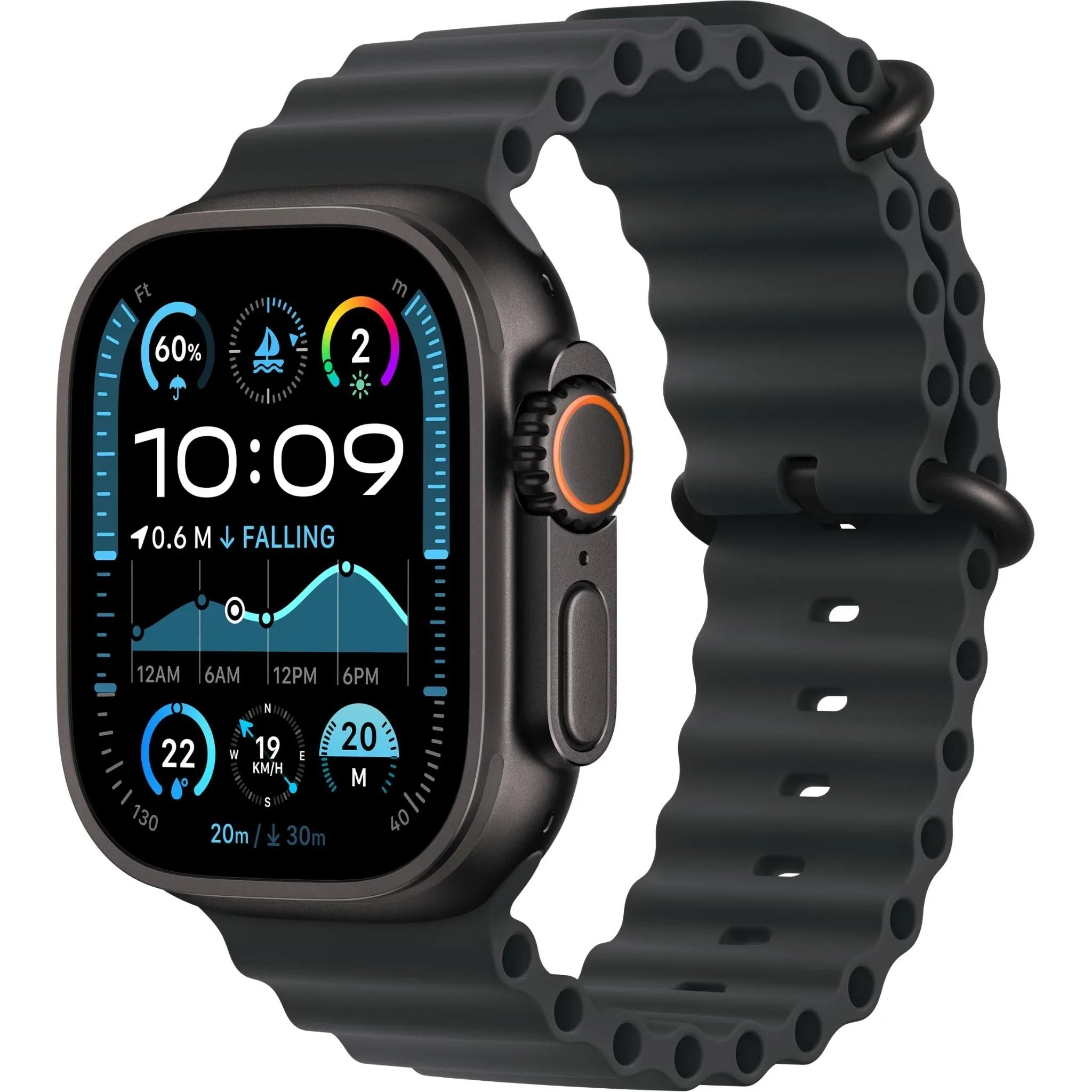 Apple Watch Ultra 2 49mm Titanium Case GPS + Cellular Ocean Band
